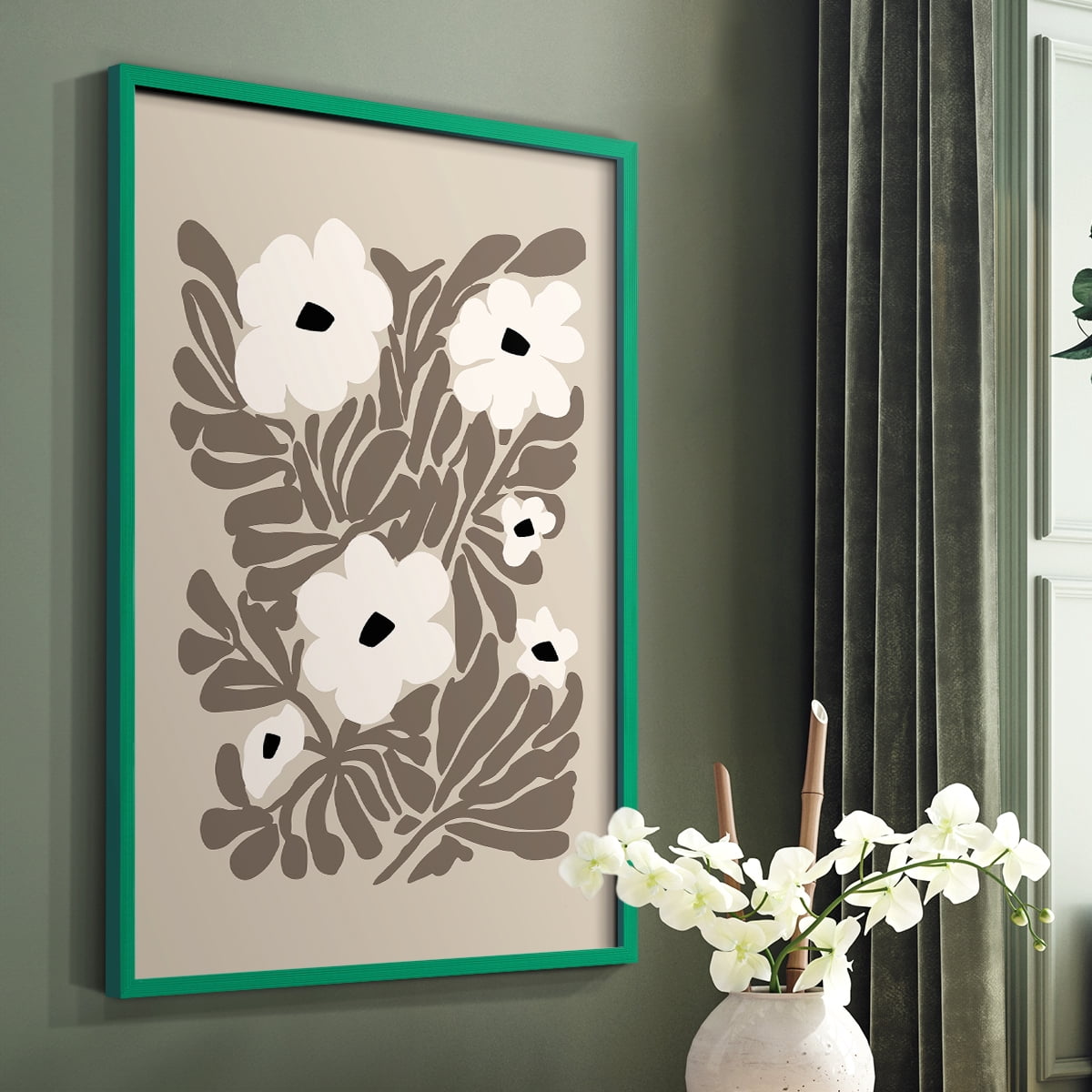Matisse CCXXXVI in Solid Wood 11 x 14 Framed Print