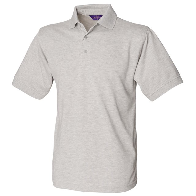 Henbury - Polo de manga corta Modelo 65/35 - Verano/ Vacaciones/Deporte (Gris)