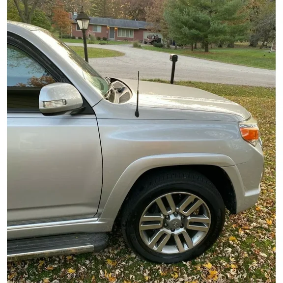 9" inch Black Antenna Mast Power Rod Radio AM/FM for TOYOTA 4RUNNER 1996-2017 Brand New