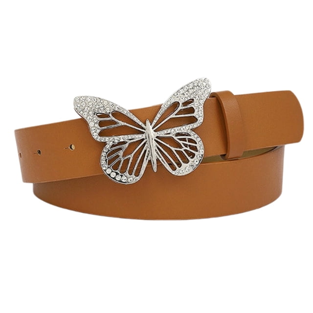 Cinturones de cuero para mujer Cinturones de cuero para pantalones vaqueros Vestido Cinturón de mujer con hebilla