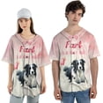 thumbnail image 4 of Every Fart is Love Note Border Collie Guilty Face Happy Valentine's All Over Print 3D Baseball Shirt Borders Dog Lovers Gifts Idea Softball Sport - 01016, 4 of 6