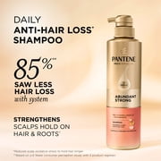 Pantene Abundant & Strong Shampoo, Strengthens Scalps Hold on Hair Roots, 13.5 fl oz