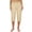 Beige, variant on Danhjin Bermuda Cargo Shorts for Women Inseam Drawstring Casual Long Knee Length High Waisted Stretch Wide Leg Loose 7'' Hiking Cargo Shorts Outdoor Summer Lightweight