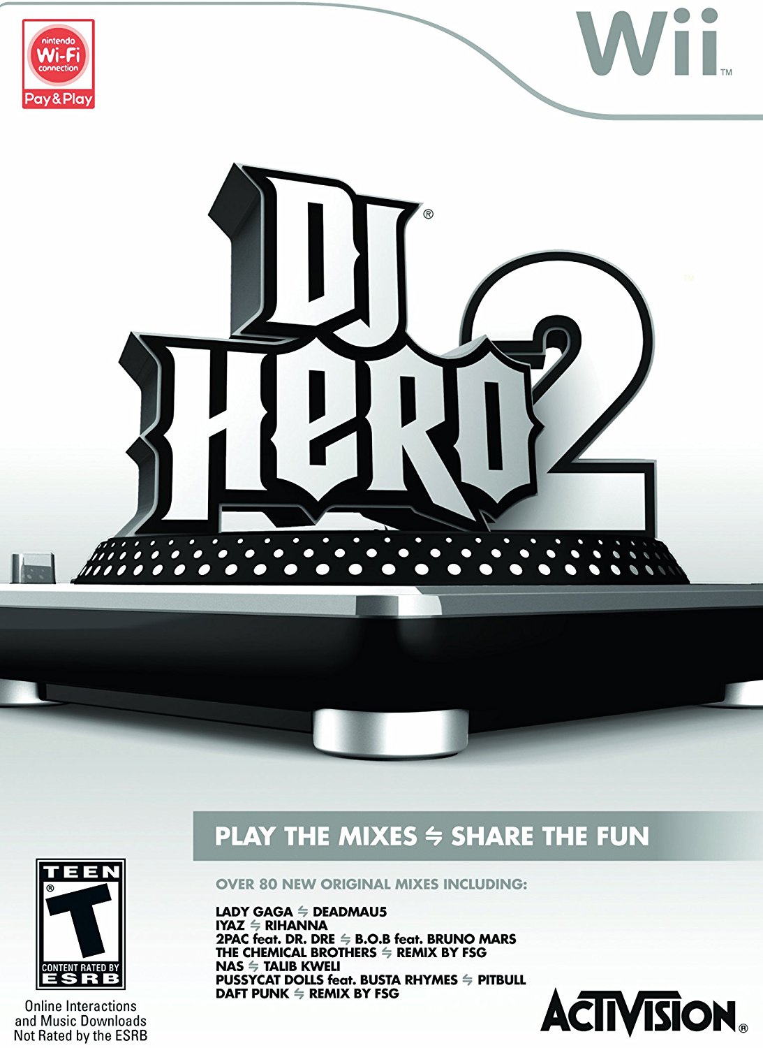 DJ Hero 2 Game Only Nintendo Wii (Refurbished)