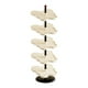 thumbnail image 5 of Zapatero vertical organizador de almacenamiento de esquina fácil de montar antideslizante ahorra espacio 5 niveles, 5 of 9