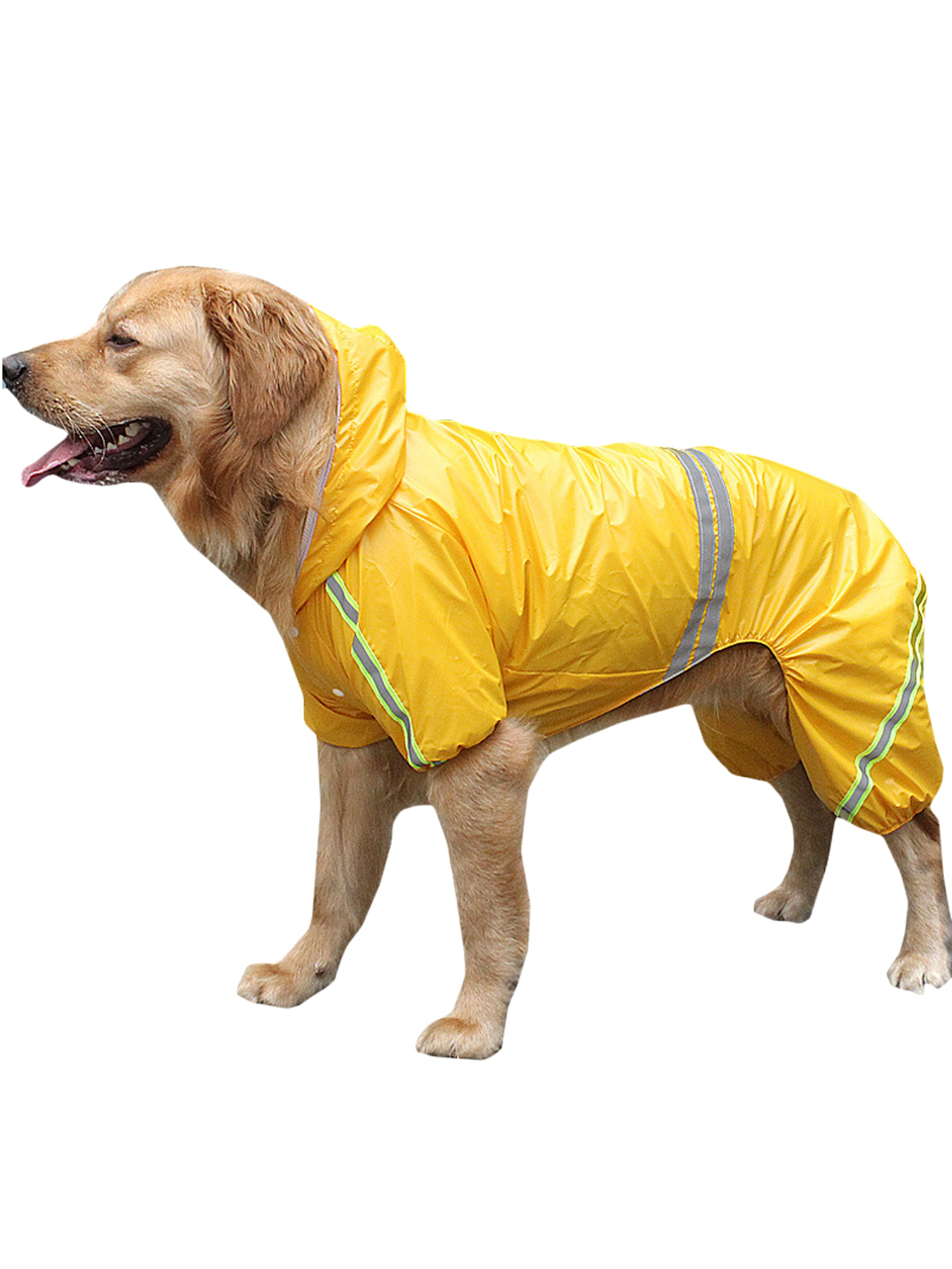 Waterproof Pet Dog Puppy Vest Jacket Clothes Outdoor Rain Coat Hooded