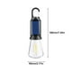 thumbnail image 2 of Lámpara LED solar con carga USB para acampar con gancho Luz impermeable para tienda de campaña para barbacoa (plana), 2 of 3