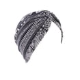 thumbnail image 1 of Minnieouse Sombrero de mujer, varios colores, transpirable, dulce regalo, sombreros para dormir, nudo preatado, multiusos, plisado, exquisita elasticidad, Sombreros elefante negro Minnieouse AP010930-02, 1 of 6