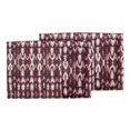 thumbnail image 3 of S4Sassy Red Shibori Tie-Dye Everyday Washable Placemats With Napkins Dining Table Decor, 3 of 3