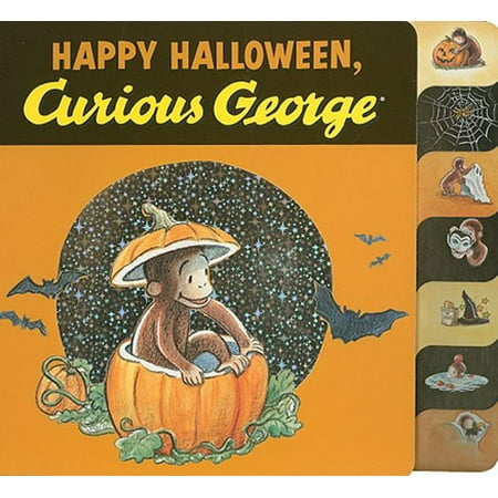 happy halloween curious george board book