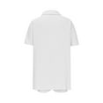 thumbnail image 7 of Sakmal Cotton Linen Shorts Sets for Women High Waisted Wide Leg 2 Piece Outfits Beach Vacation Solid White Ladies Shorts 3XL, 7 of 7