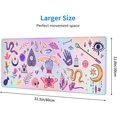 thumbnail image 3 of Kawaii Pastel Gothic Style Witchcraft Gaming Mouse Pad, Long Extended XL Mousepad Desk Pad, Large Nonslip Rubber Mice Pads Stitched Edges, 31.5'''' X 11.8'''', 3 of 6