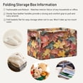 thumbnail image 5 of Ryvnso Leaf Fall Autumn Storage Basket Large Bin Foldable Boxes Toys Organizer 14.2x10.2x8.3in 2 PCs, 5 of 8