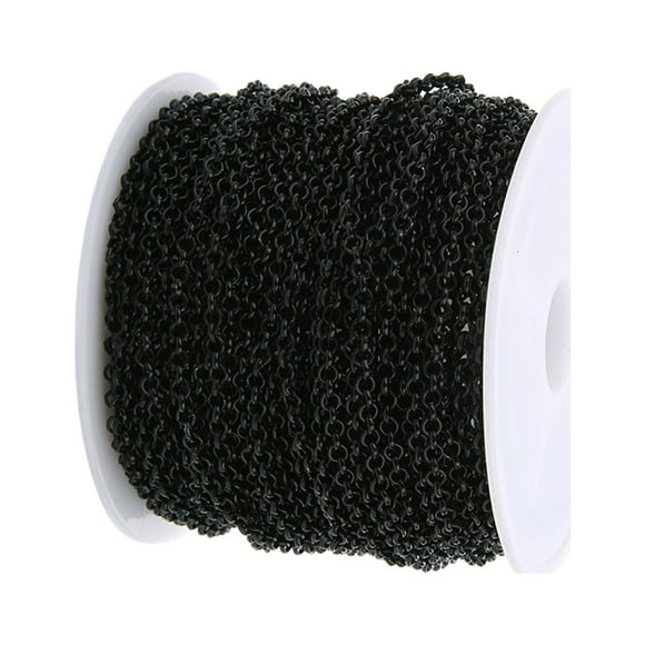 Accesorios para cadenas, joyas, delicadas y geniales, cadenas, accesorios para joyas, plata Negro