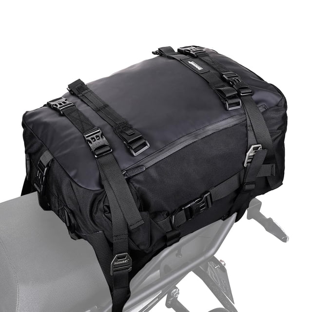 Alforja de motor Rhinowalk impermeable 10/20/30 L para motocicleta