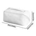 thumbnail image 3 of onlyliua Liquidación Bolsa de Cosméticos de Viaje de Gran Capacidad Portátil para Mujer, Maquillaje Grande Plana con Asa y Divisor, 3 of 3