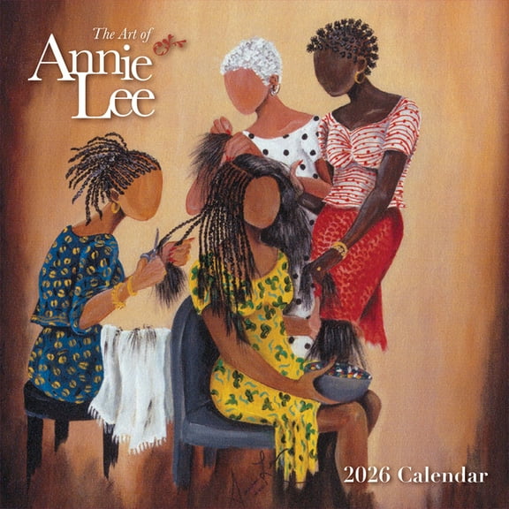 Shades of Color the Art of Annie Lee 2026 Wall Calendar, (Paperback)