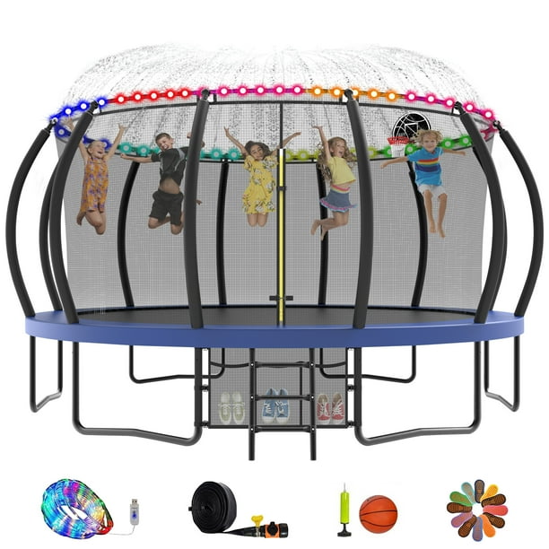 KOFUN Trampoline for Adults Kids, 14FT 15FT 16FT Trampoline, Outdoor