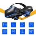 thumbnail image 4 of 2025 VR Park All-in-One 3D Headset with Motion Tracking, Lightweight ABS, Adjustable Headband & Nose Pad, Standalone System for Games/Movies/Theater, PC/Console/Smartphone Compatible, 4 of 6