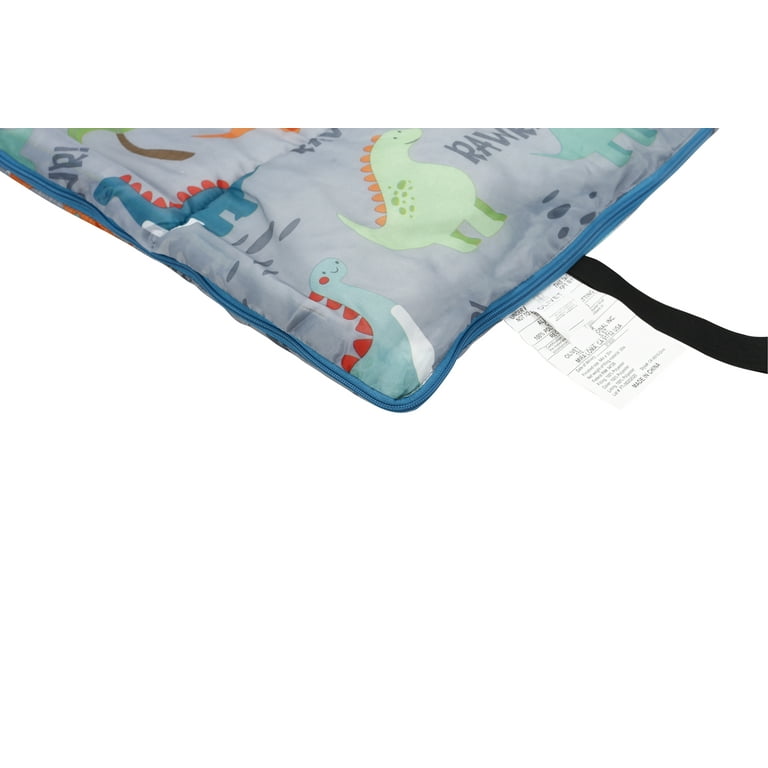 COOKY.D Unisex Flannel Langarm Sleeping Bag with Feet Triple Zipper
