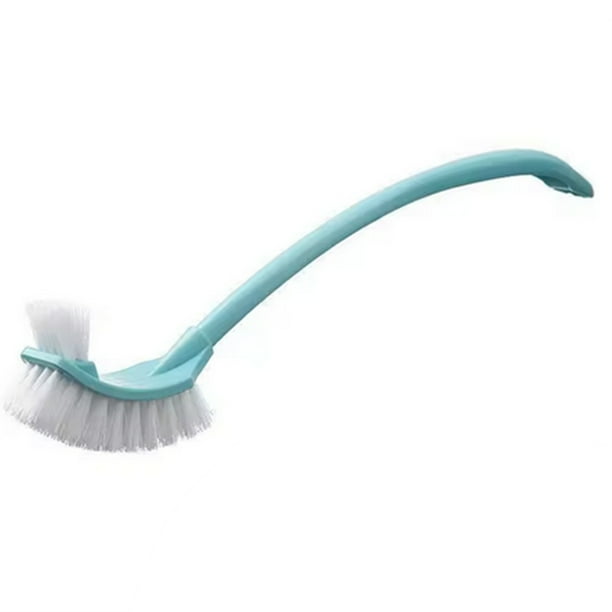 Cepillo de Baño Multifunción de Doble Cabezal, Cerdas Suaves y Curvas, , para Esquinas B