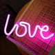 thumbnail image 3 of Letrero de neón de amor ZHAOCHENG Luz LED Rosa, 3 of 5