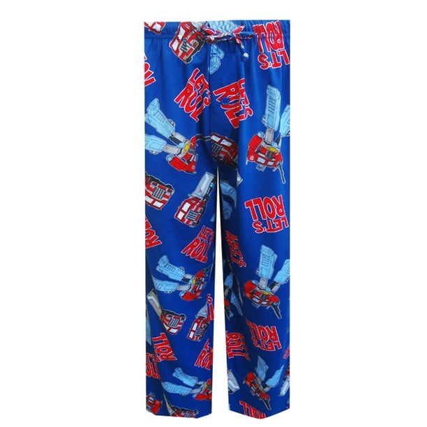 Transformers - transformers optimus prime blue lounge pants - Walmart.com - Walmart.com