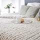 thumbnail image 3 of Ropa de cama Manta tejida de tweed suave para sofá cama de microfibra de 20x20 Sunnimix Manta de tiro, 3 of 8