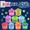 thumbnail image 1 of Kit de limo Okaybee Ocean Adventure que brilla en la oscuridad, paquete de 9, 1 of 7