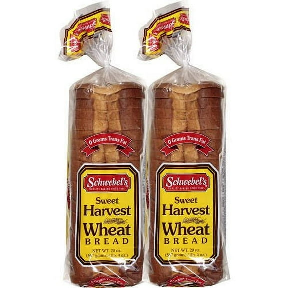 Schwebel's Sweet Harvest Wheat Bread 20 oz., 2 pk.