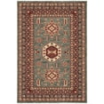 thumbnail image 2 of SAFAVIEH Mahal Samson Geometric Area Rug, Turquoise/Cream, 4' x 5'7", 2 of 7