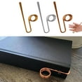 thumbnail image 4 of Copper Book Holder Ring, Finger Rings Bookmark Kit for Book Lovers, Funny Readingpage Copper Book Holder, Finger Ring BookOpener Holders  Silver 2PCS, 4 of 7