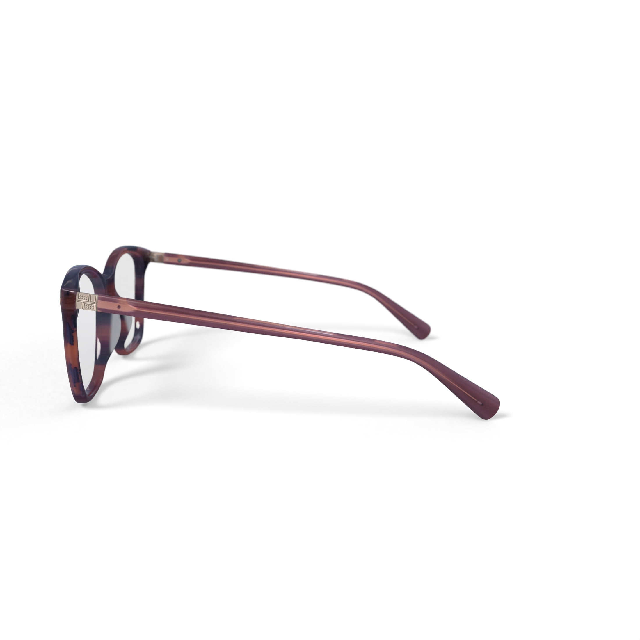 Walmart Women's Shelby Square Prescription Eyeglasses with Case, Brown Gradient