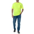 thumbnail image 3 of Wrangler Workwear Men's and Big Men's Pocket Tee with Short Sleeves, 2-Pack, Sizes M-3XL, 3 of 8