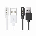 thumbnail image 1 of xixishop Compatible with Niizero Smartwatch Charger, Magnetic USB Replacement Charging Cable Compatible with Niizero Smartwatch 1.32 Inch/KOSPET Magic 4 Smart Watch (2 Pack-Black+White), 1 of 1