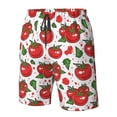 thumbnail image 4 of Fotbe Hand Drawn Tomatoes Trajes de Baño Estampados para Hombre, Shorts de Verano de Secado Rápido, Ropa de Playa, Bañadores-Large, 4 of 6