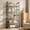 Gray, variant on Kelno 5-Tier Bookshelf 62"x24" Industrial Storage Shelf Free Standing Bookcase Metal Frame Bookcase with Open Storage Shelves,Black