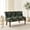 Green, variant on Wine Red European Style Accent Armchair with Floral Print and Button Tufted Back