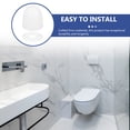 thumbnail image 5 of Masteelf 8pcs Decorative Toilet Bolt Caps Plastic Toilet Floor Bolt Caps Simple Installation Screw Cover Bathroom Seat Installation Accessory, 5 of 8