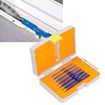 thumbnail image 3 of Setup Bars, Table Saw Gauge 0.125-0.5in Range Woodworking Measuring Tools Multifunctional Aluminum Alloy  For Groove Depth Measurement, 3 of 8