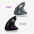 thumbnail image 5 of Dadypet Wireless  Vertical Mouse, Rechargeable Ergonomic Design, 3 DPI Levels,  Flowing Light, Plug N Play for Computer Accessory, 5 of 7