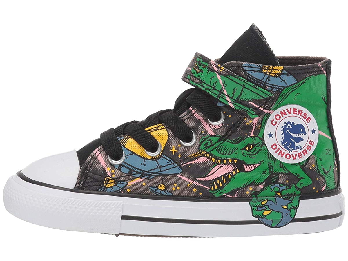 converse white infant dino trainer