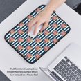 thumbnail image 6 of Pofeuu Popcorn On Blue Lines Print Laptop Carrying Case,13-15-Inch Laptop and Tablet, Sleek Design, Durable and Water-Repellent Fabric, Business Casual or School-15 inch, 6 of 8