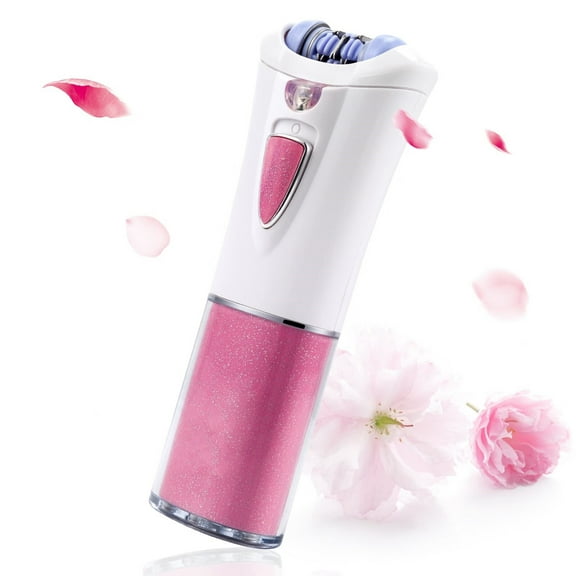 Epilator Hair Removal for Women Facial Hair Remover with 9 Tweezers and LED,Glide Epilator for Women,Portable Facial Hair Epilators for Face,Lips,Arms,Underarms,Legs and Bikini