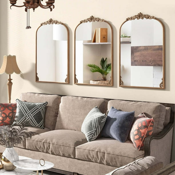Miroir - Laiton - Baroque - Français