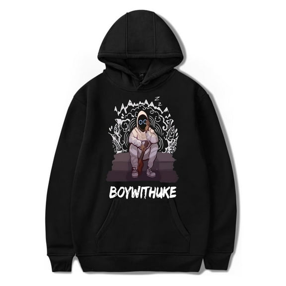Boywithuke Sweatshirt Men's and Women's Hundred Sleeve Long Hoodie With Pocket