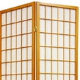thumbnail image 3 of Oriental Furniture Window Pane Shoji Screen in Honey, 3 of 4