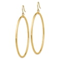 thumbnail image 2 of 14k Tube Hoop Dangle Earrings TE510, 2 of 3