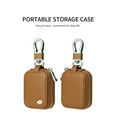thumbnail image 3 of Earbud Case Headphone Storage Case Compatible with Airpods 1/2/3/Pro Wireless Earphones Carrying Pouch Small PU Leather Bag Shockproof Earpods Cover Universal Bag Travel Protection Pouche, 3 of 6
