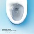 thumbnail image 5 of Toto MW4543046CUFGA-01 1.28 GPF Cube 1G Toilet with Auto Flush S500E Washlet, Cotton White - 2 Piece, 5 of 10